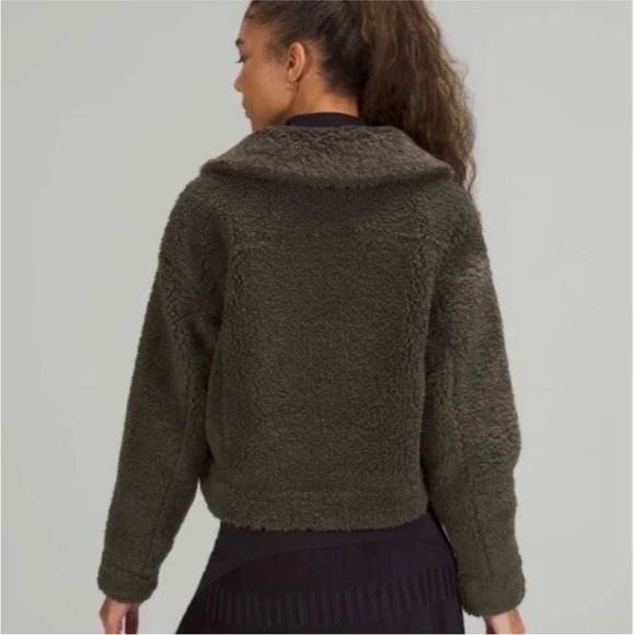 Lululemon Textured Fleece Button Jacket - Picture 5 of 6